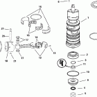 E115FSLSDS Коленчатый вал , поршни
