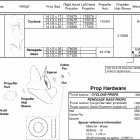 J150PLSOE Stainless steel 4 blade propellers & hardware v6 &...