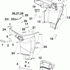 E40DRLSOR Нижний кожух двигателя