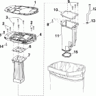 E90DSLSOC Exhaust adapter  /  inner housing
