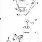 E50DPLSOR Trim & tilt hydraulic assembly
