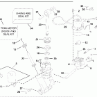 E90DSLSOC Trim & tilt hydraulic assembly (early production)