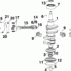 E40DRLSOR Коленчатый вал , поршни