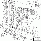 E115FPXSOD Gearcase - fpx  models