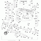 E250DCZSOC Gearcase cx, cz models