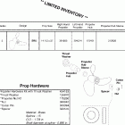 J150PLSOE Stainless steel srx propellers & hardware v6 & v8 ...
