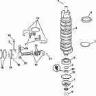 E175FPLSOD Коленчатый вал , поршни