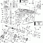 J115GLSRC Gearcase - pl, gl models