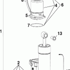 E40DPLSRC Trim & tilt hydraulic assembly