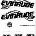 E225FPZSTM Decals - white flag set