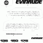 E135FSLSTA Наклейки Белая модель