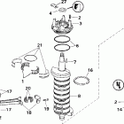 E225FPLSIF FFI Коленчатый вал & Поршень