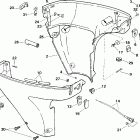 E15EL4SID 4-stroke, elec start, 20 in shaft Нижний кожух двигателя