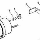 J200WPXSIF commercial, elec start, TNT, 25 in shaft System check - tachometer kit