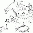 E30EL4SIC 4-Stroke, Elec. Start, 20 IN. shaft Нижний кожух двигателя