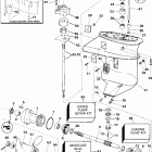 E8R4SIE 4-stroke, rope start, tiller, 15 in shaft Редуктор