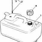 J15WRSIR commercial, rope start, tiller, 15 in shaft Топливный бак - 6 галлон