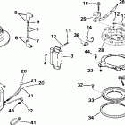 J15WRSIR commercial, rope start, tiller, 15 in shaft Зажигание