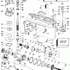 E55WRYSIR commercial, rope start, 25 in shaft Редуктор
