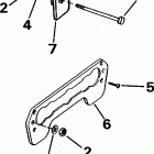 E55WRYSIR commercial, rope start, 25 in shaft Transom mount kit