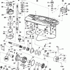 RE225FXSSH FFI, Elec Start, TNT, 25 IN shaft, wht Gearcase - standard rotation - fx - fpx - fz - fpz...