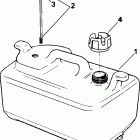 J10EVLSIC elec start, 20 in shaft, wht Топливный бак - 6 галлон
