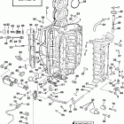 E150FPLSIF FFI, elec start, TNT, 20 in shaft Цилиндр & Картер