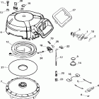 E15EL4SID 4-stroke, elec start, 20 in shaft Ручной стартер