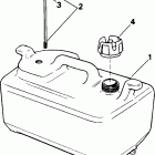 J30JRSIE jet drive, rope start, 15 in shaft Топливный бак - 6 галлон