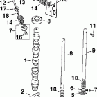 E70PL4SIA 4-Stroke, Elec. Start, TNT, Blue, 20 IN. shaft Распределительный вал