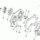 J25RVSID rope start, tiller, 15 in shaft, wht Впускной коллектор