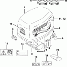 E30EL4SIC 4-Stroke, Elec. Start, 20 IN. shaft Капот