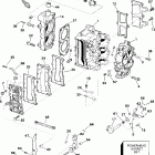 J10EVLSIC elec start, 20 in shaft, wht Цилиндр & Картер