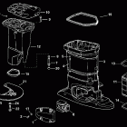 E90FPLSIF FFI, elec start, TNT, 20 in shaft Кожух Выхлопа