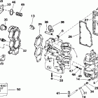 E55WRYSIR commercial, rope start, 25 in shaft Цилиндр & Картер