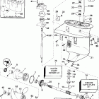 J15WRSIR commercial, rope start, tiller, 15 in shaft Редуктор