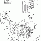 E65WRLSIR commercial, rope start, 20 in shaft Цилиндр & Картер