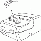 E30EL4SSS 4-Stroke, Elec. Start, 20 IN. shaft Топливный бак - 6 галлон