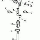 E6RL4SSB 4-Stroke, Rope Start, Tiller, 20 IN. Shaft Насос топливный