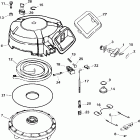 E15EL4SSE 4-Stroke, Elec. Start, 20 IN shaft Ручной стартер