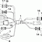 E65WELSSC Commercial, Elec. Start, 20 IN. shaft Wiring kit assy.