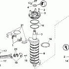 E250FPLSSS FFI, Elec Start, TNT, 20 IN shaft Коленчатый вал & Поршень