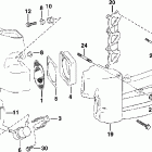 E40PL4SSC 4-Stroke, Elec Start, TNT, 20 IN. shaft Впускной коллектор