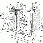 E150FPLSSM FFI, Elec Start, TNT, 20 IN. shaft Hose routing