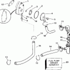 J10RSSA Rope Start, Tiller, 15 IN. shaft Насос топливный