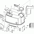 E105WPXSSC Commercial, Elec. Start, TNT, 25 IN. shaft Engine cover - 105we models