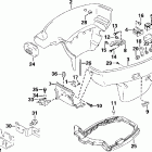E30EL4SSS 4-Stroke, Elec. Start, 20 IN. shaft Нижний кожух двигателя