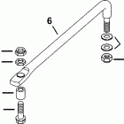 E65WELSSC Commercial, Elec. Start, 20 IN. shaft Комплект Тяги рулевого механизма