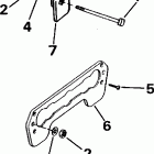 J40WRLSSC Commercial, Rope Start, Tiller, 20 IN. shaft Transom mount kit