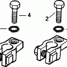 E150FPLSSM FFI, Elec Start, TNT, 20 IN. shaft Battery terminal kit
